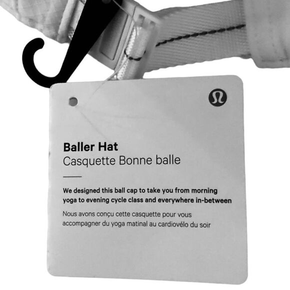Lululemon Five Times Hat White Lightweight Baller Cap main image 6